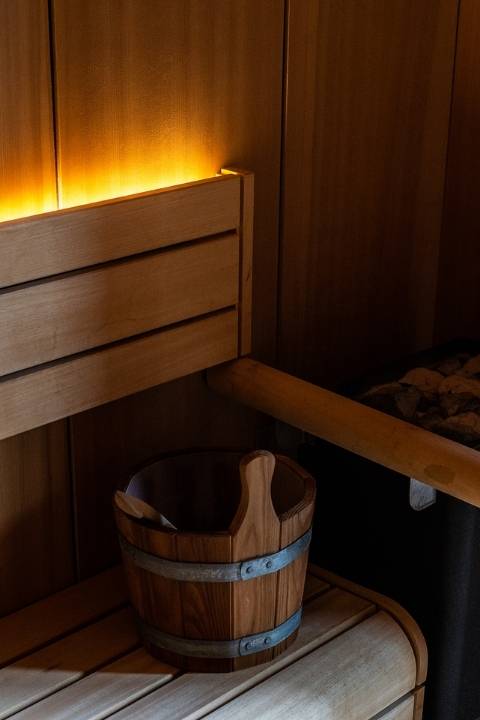 Sauna of the hotel LA CACHETTE